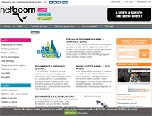 Tablet Screenshot of netboom.it